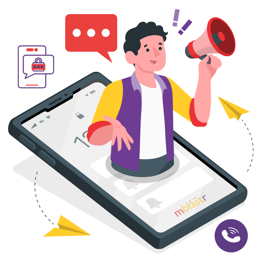 mblastr cloud CPaaS platform used for digital promotion and customer service